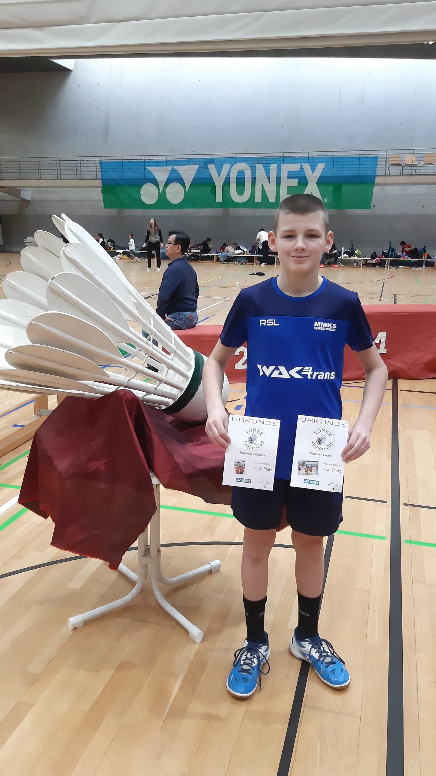 Turniej w Berlinie "Yonex Junior Cup" 