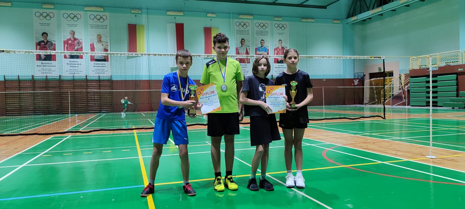Drużynowe Mistrzostwa Powiatu i Województwa w Badmintonie Drużynowym